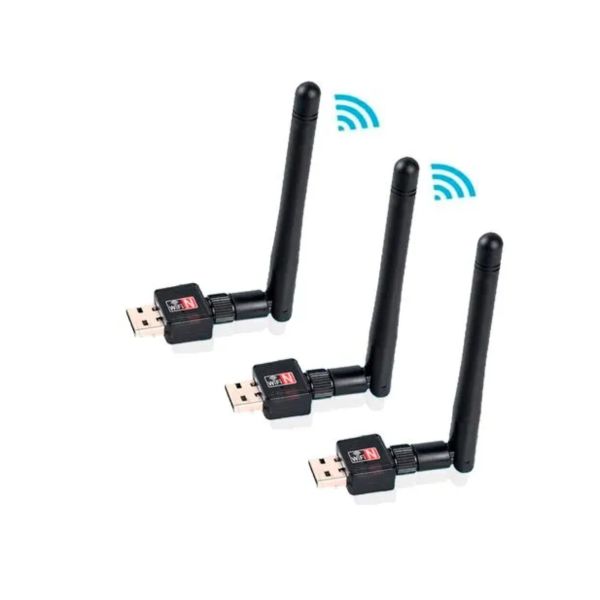 Tarjeta USB / Adaptador Wi-Fi WD 300 Mbps con Antena Externa