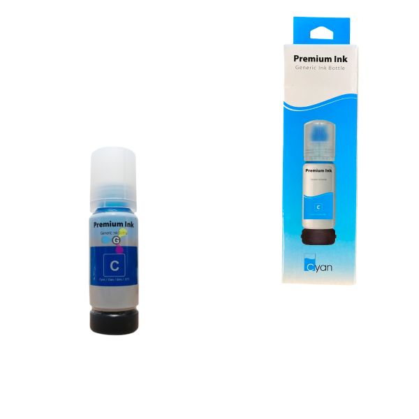 Tinta Genérica de Refill Cyan 504/544 Compatible con Impresoras Epson