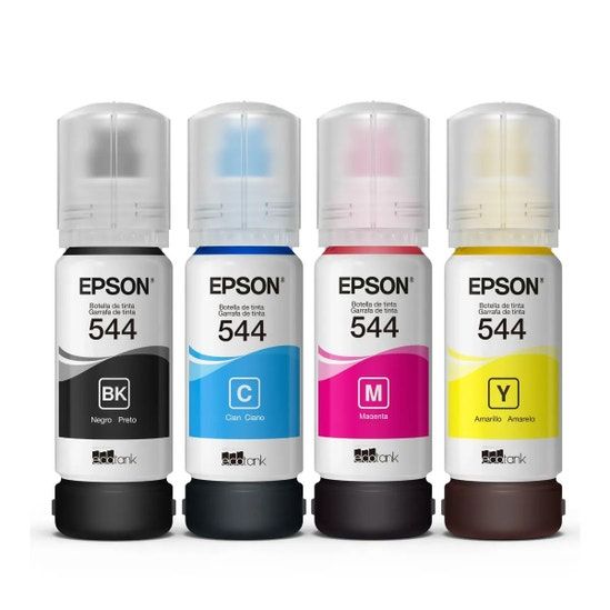KIT de tintas Originales 544 Epson BK / Cyan / Yellow / Magenta