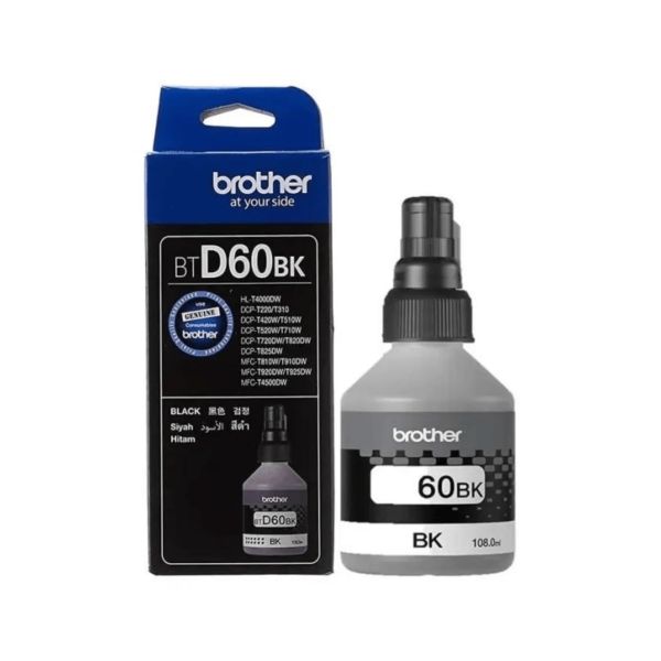 Tinta Brother BTD60BK - Negro