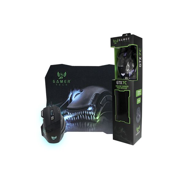 Combo Gamer Mouse + Mouse Pad