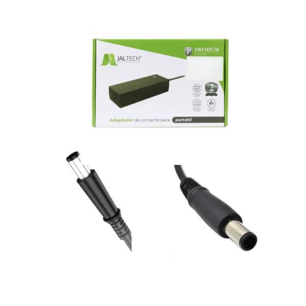 Cargador Genérico Jaltech 10068 para Dell 19,5 V 4,62 A (90 W) 7,4 × 5,0 mm