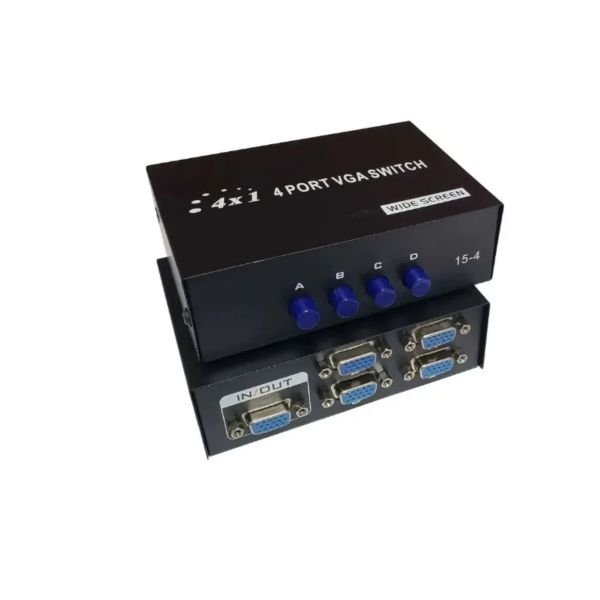 Switch Selector VGA de 4 Puertos Modelo 1120G-6
