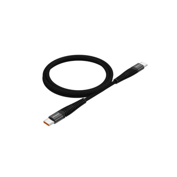 Cable USB-C a USB-C Movisun Z66CC de 1.2 Metros (Carga Rápida y Datos)