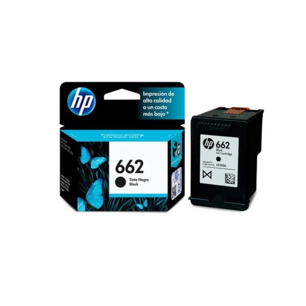 Cartucho HP 662 Negro
