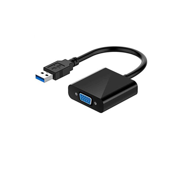 Convertidor / Adaptador USB 3.0 a VGA de Alta Velocidad para Monitores y Proyectores
