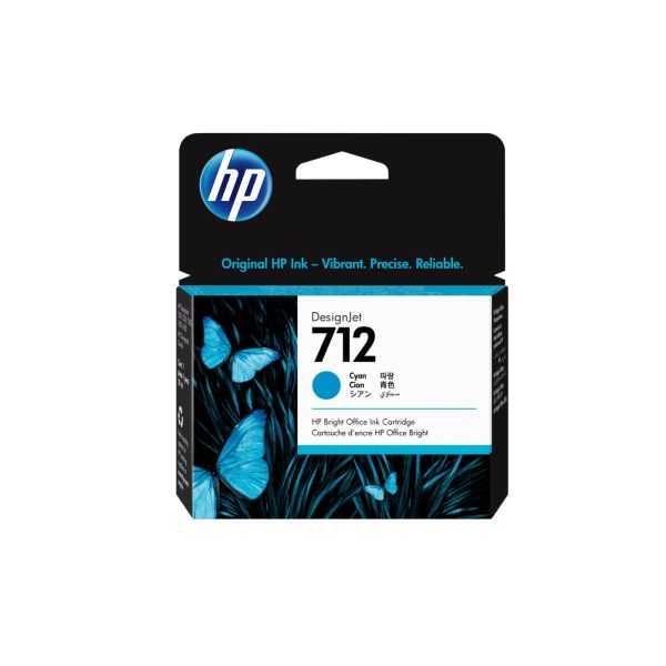 Cartucho HP 712 Cian 29ml