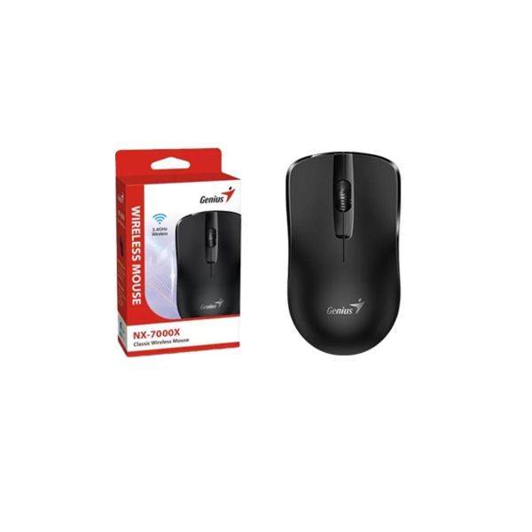 Mouse Inalámbrico Genius NX-7000 con Sensor BlueEye y Conexión USB