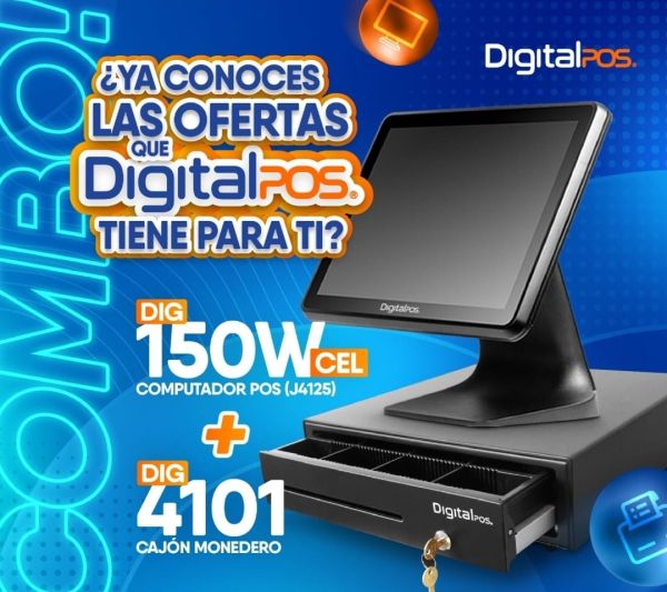 ALL IN ON/CAJON MONEDERO DIGITALPOS