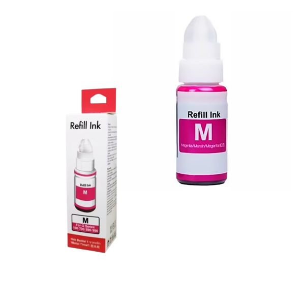 Tinta Genérica de Refill Magenta 70 ml, Compatible con Canon 190