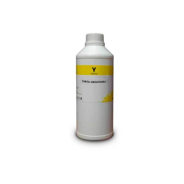 Tinta Universal Amarilla – Presentación de 1 Litro para Impresoras