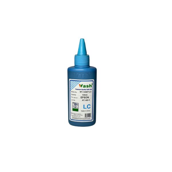 Botella de Tinta Universal Light Cyan 100 ml Compatible con HP, Epson, Canon y Brother