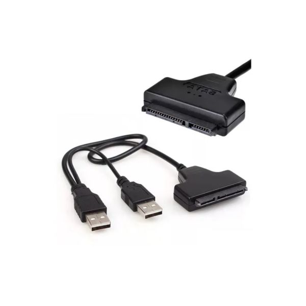 Cable Adaptador USB a SATA 2.0 – Para Discos Duros y SSD