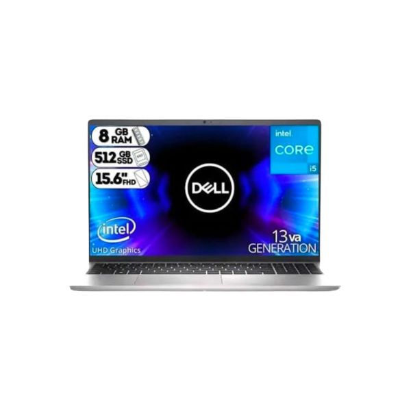 Portátil Dell Inspiron 3520 15,6" Intel Core i5, 8GB RAM, SSD 512GB, Color Plateado