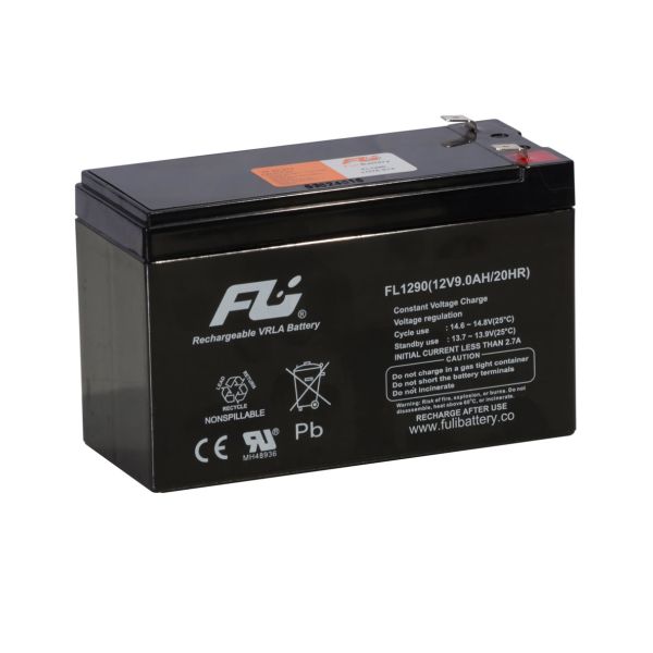 Batería Recargable 12V 9Ah de Ácido Plomo Sellada (SLA)