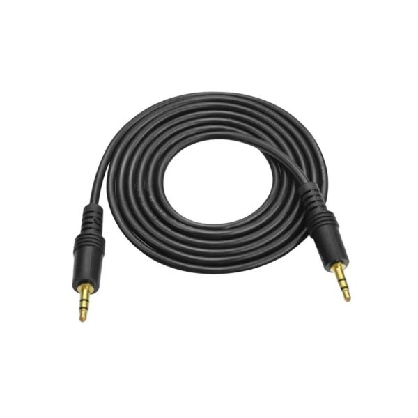 Cable de audio 1x1 1.5 m 3.5 mm macho a macho