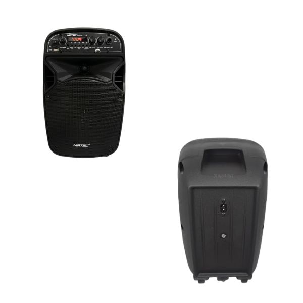 Cabina de Sonido NT‑P1342 NIATEC 6.5″ con Bluetooth, TWS, FM, USB/SD y Karaoke