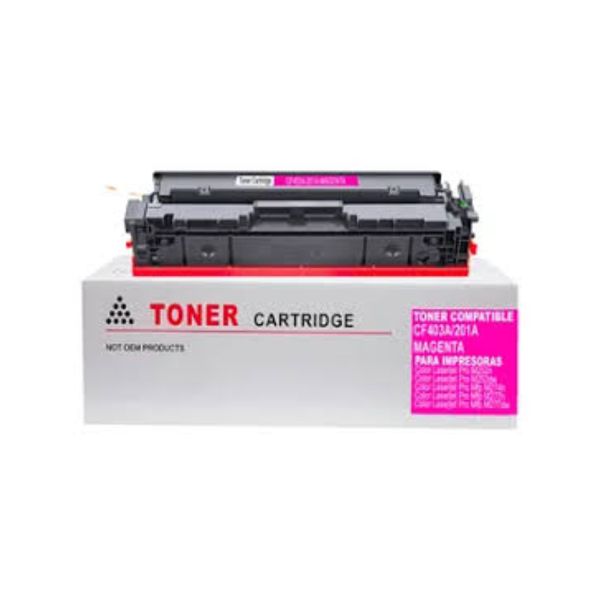Tóner Compatible New Print CF403A / 201A Magenta para Impresoras HP Color LaserJet