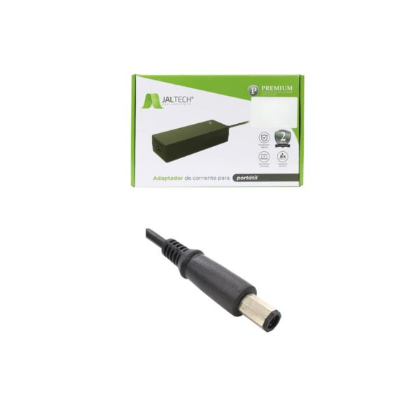 Cargador Genérico Jaltech 10069 para Dell 19,5 V 3,34 A (65 W) con Conector Octagonal
