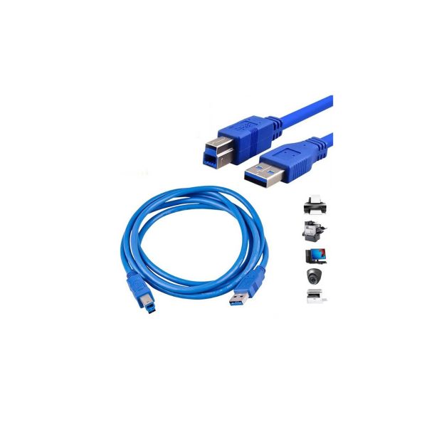 Cable de impresora USB 3.0 1.5 m tipo A a tipo B