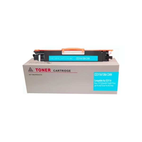 Tóner Genérico New Print 130-CF351A / 126-CE311A Cian