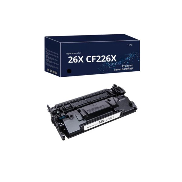 Tóner Compatible New Print 26X (CF226X) Negro de Alto Rendimiento para Impresoras HP