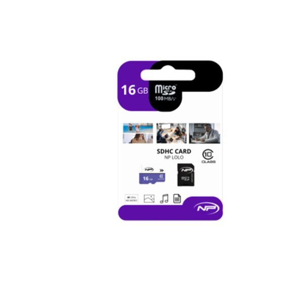 Memoria MicroSD New Print 16GB – Velocidad 80MB/s