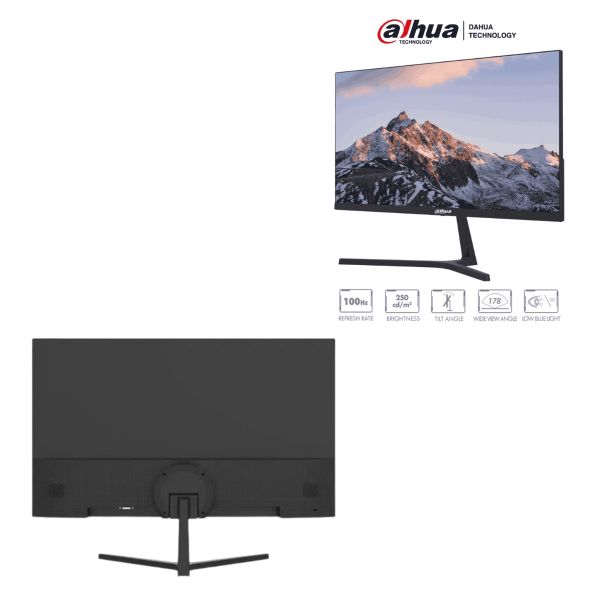 Monitor LED Dahua 24" Full HD LM24-A200 100Hz con Panel IPS y Diseño Ultra Delgado