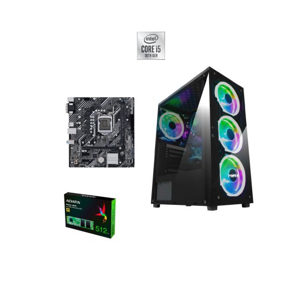 Computador de Mesa Intel Core i5-10400T, 8GB DDR4, SSD 512GB – Solo Torre