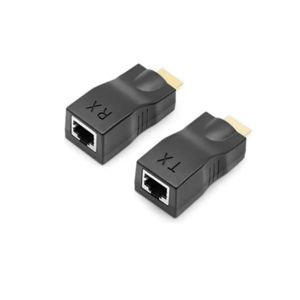 Extender HDMI 30 Metros con Una Sola Salida de Cable UTP