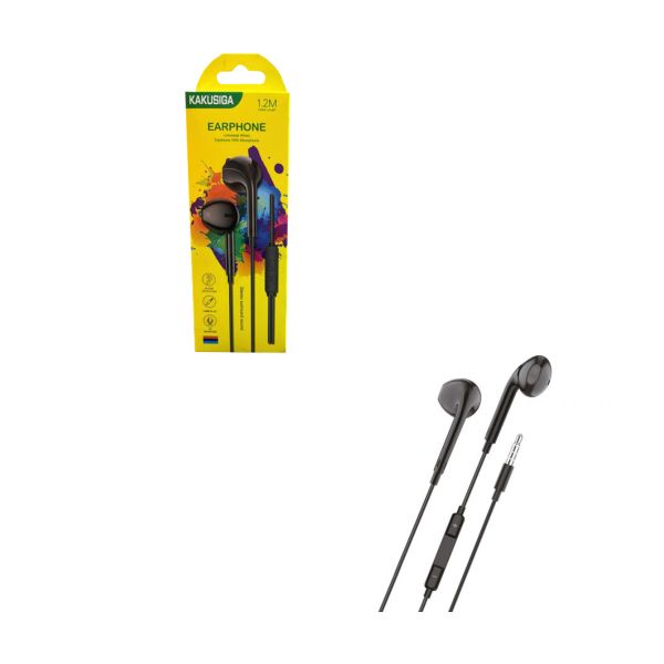 Auriculares intrauditivos universales KSC‑842 con micrófono y cable de 1.2 m