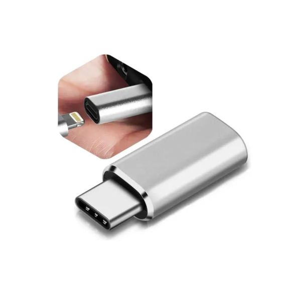 Convertidor USB Tipo C a iPhone con Función OTG