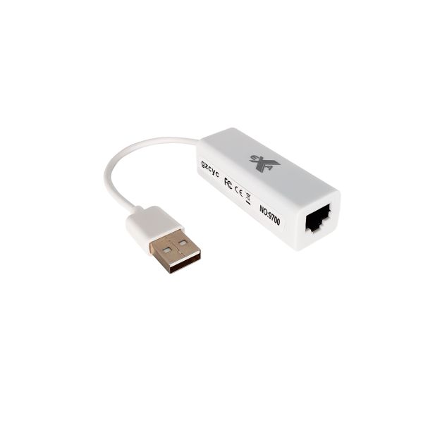 Convertidor USB a RJ45 2.0 Base 100 Adaptador de Red Estable