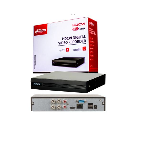 DVR Dahua de 4 Canales DH-XVR1B04H-I – Resolución 5MP HDCVI / IP / Analógico