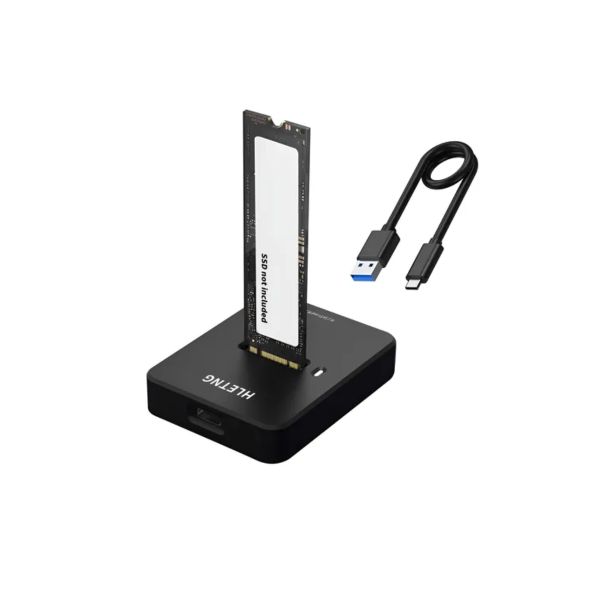 LECTOR DE DISCO M2 NVME Dock Station para SSD M.2 con Conexión USB 3.0
