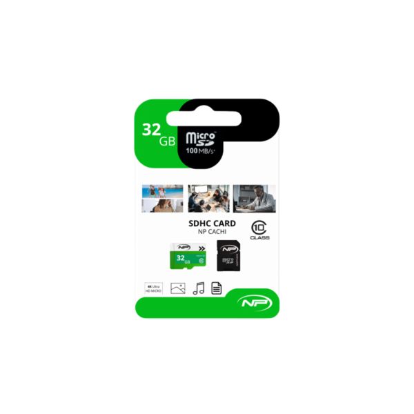 Memoria MicroSD New Print 32GB – Velocidad 80MB/s,