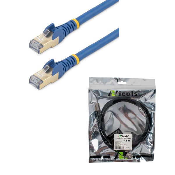 Cable de red Ethernet Cat6 FTP 1.5 m
