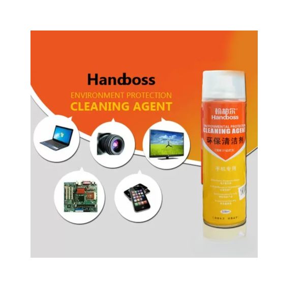 Limpiador Electrónico Limpia Contactos Hand Boss 550 ml – Spray para Mantenimiento de Componentes